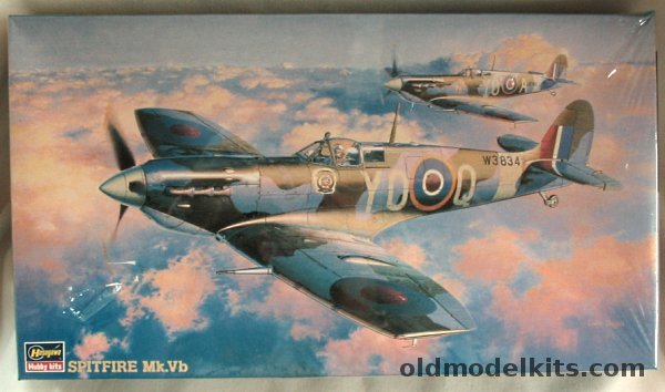 Hasegawa 1/48 Supermarine Spitfire Mk. Vb, JT4 plastic model kit